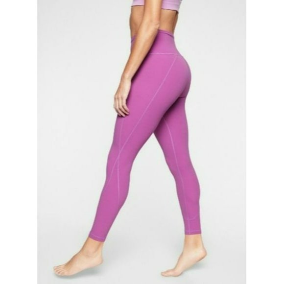 NWT Athleta SALUTATION 7/8 Tight Leggings Tight MP Pink - Picture 1 of 8